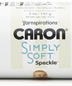 Alternative view of Caron Simply Soft Speckle White Sage Yarn - 3 Pack of 5oz/141g - Acrylic - #4 Worsted (Medium) - 235 Yards - Knitting & Crochet